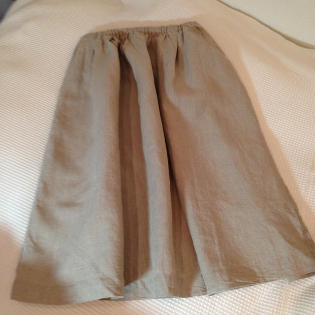 MUJI (無印良品)(ムジルシリョウヒン)のMUJI  麻のスカート レディースのスカート(ロングスカート)の商品写真
