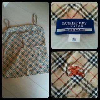 バーバリー(BURBERRY)のBURBERRY ♥キャミ(キャミソール)