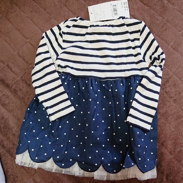 Biquette Club(ビケットクラブ)の新品☆ワンピース90 キッズ/ベビー/マタニティのキッズ服女の子用(90cm~)(ワンピース)の商品写真