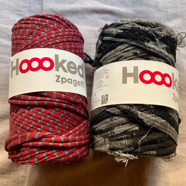 Tシャツヤーン ズパゲッティ Mocha yarn まとめ5点セットの通販 by ...