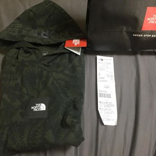 ザノースフェイス(THE NORTH FACE)のHeavy Cotton Square Logo Hoodie (Tシャツ/カットソー(七分/長袖))