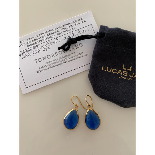 レディースLUCAS JACK ストーンピアス ルーカスジャック トゥモローランド