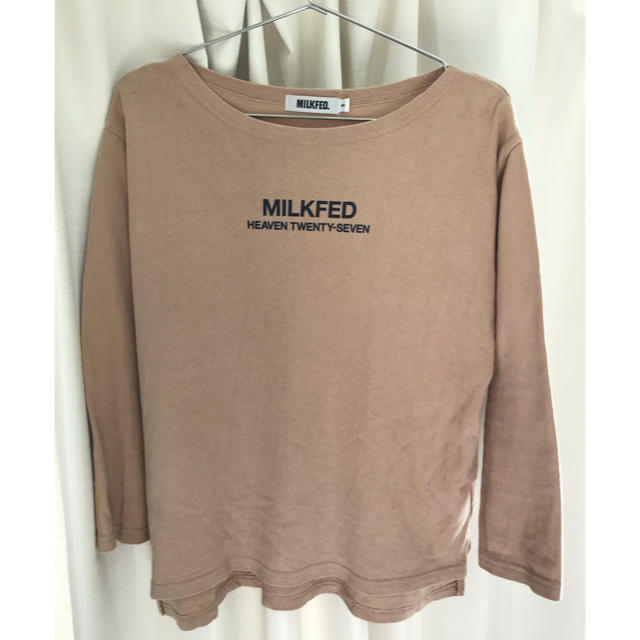 MILKFED.(ミルクフェド)のmilkfed. 7分丈 ティーシャツ レディースのトップス(Tシャツ(長袖/七分))の商品写真