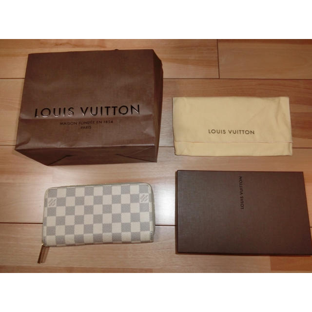 LOUIS VUITTON ルイヴィトン 長財布 ダミエ ジッピー メンズ-