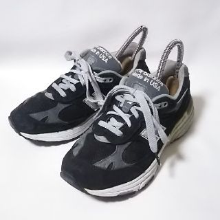 ニューバランス(New Balance)の
希少アメリカ製ビンテージ！ニューバランス993高級スニーカー黒銀！


(スニーカー)