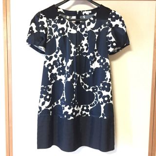 トゥービーシック(TO BE CHIC)のTOBECHIC 花柄チュニック Ⅱ(チュニック)