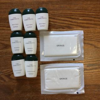 シセイドウ(SHISEIDO (資生堂))のアメニティグッズ ボディソープ シャンプー コンディショナー スポンジ セット(旅行用品)