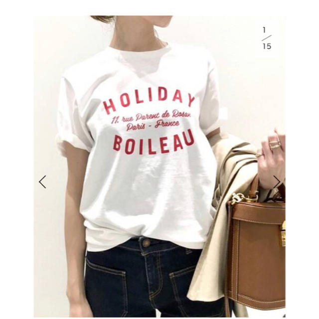 新品★HOLIDAY Tシャツ 赤ロゴ