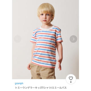 グラニフ(Design Tshirts Store graniph)の新品 グラニフ 半袖 Tシャツ 90 トミーウンゲラー エミールバス(Tシャツ/カットソー)