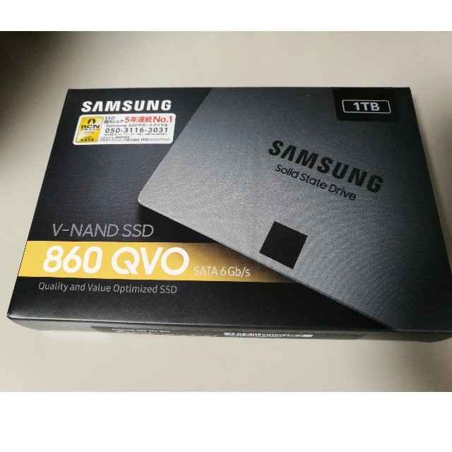 Samsung SSD 860 QVO 1TBの通販 by たい4379's shop｜ラクマ