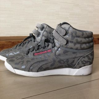 リーボック(Reebok)の【美品 スニーカー】リーボック ヒョウ柄 23.5cm(スニーカー)