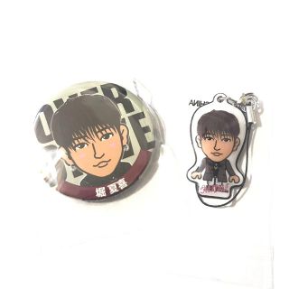 エグザイル トライブ(EXILE TRIBE)の堀夏喜 缶バッチ クリーナー(アイドルグッズ)