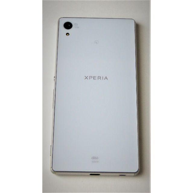 SIMロック解除済 XPERIA Z4 au SOV31 白52インチFHDCPU