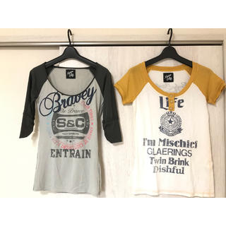 メゾンギルフィー(MAISON GILFY)のTシャツ 2枚セット メゾンギルフィー(Tシャツ(半袖/袖なし))