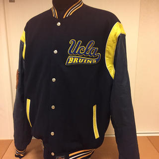 UCLA BRUINSリバーシブルチームジャケット XLサイズ 美品(スタジャン)