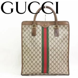 Gucci - オールドグッチ トートバッグの通販 by 笑楽's shop|グッチ