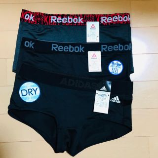 リーボック(Reebok)のみーさん専用  吸水速乾 スポーツショーツ  新品 3枚セット(ショーツ)