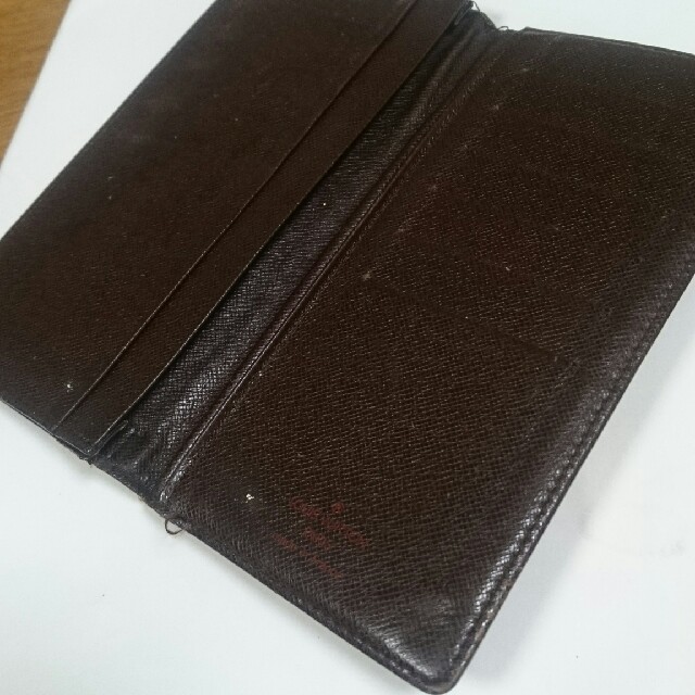 LOUIS VUITTON(ルイヴィトン)のご購入予約済みLouisVUITTON  ダミエ 札入 中古 メンズのファッション小物(長財布)の商品写真