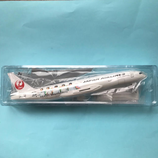 JAL(日本航空)(ジャル(ニホンコウクウ))のモデルプレーン JAL嵐ジェット エンタメ/ホビーのおもちゃ/ぬいぐるみ(模型/プラモデル)の商品写真