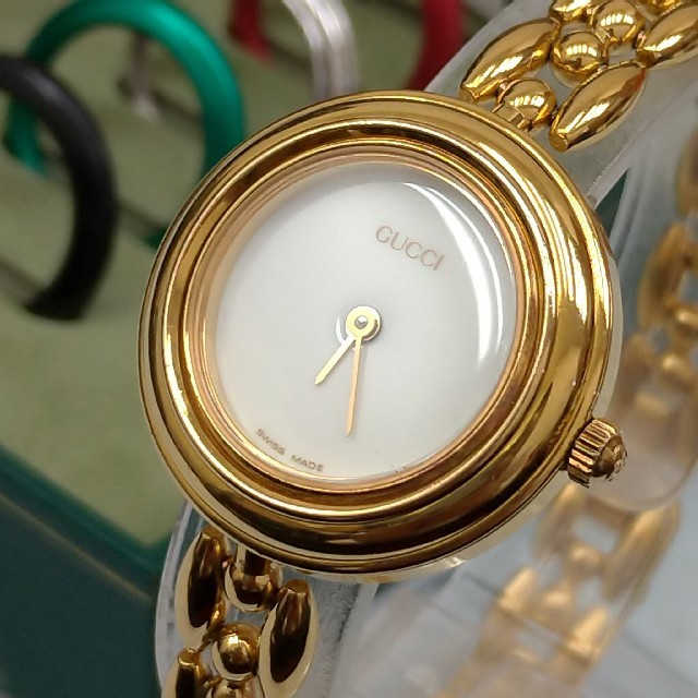 グッチ時計 チェンジベゼル レディース約165cm付属品