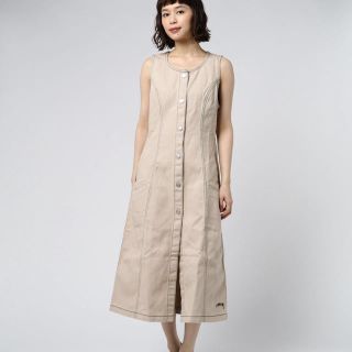 ステューシー(STUSSY)のstussy Bailey Contrast Stitch Dress(ロングワンピース/マキシワンピース)