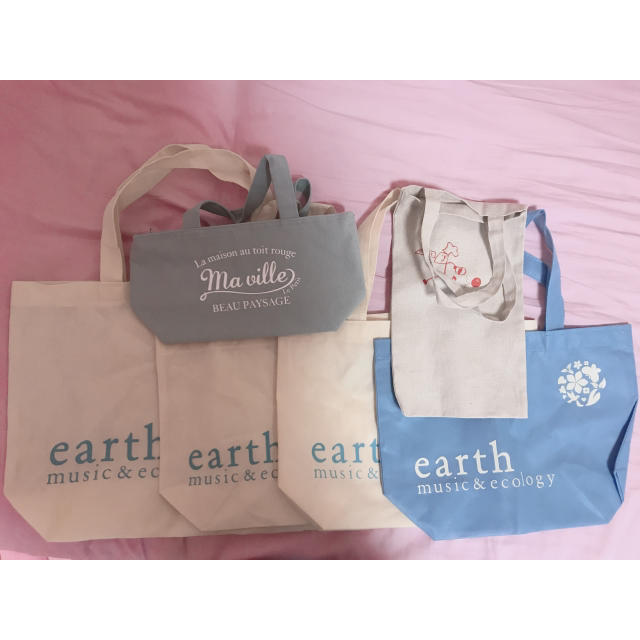 earth music & ecology(アースミュージックアンドエコロジー)のearth music&ecology ショッパー レディースのバッグ(ショップ袋)の商品写真