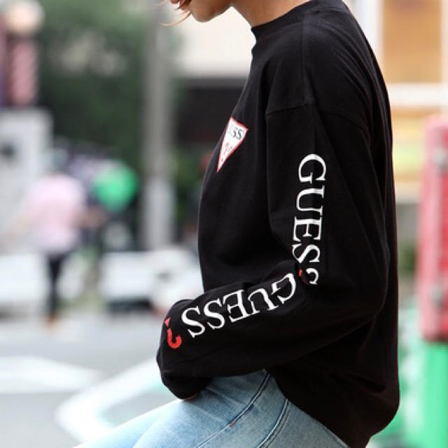 GUESS(ゲス)の【M】 GUESS ［ゲス］ スーパービッグロンT【SALE】 メンズのトップス(Tシャツ/カットソー(七分/長袖))の商品写真