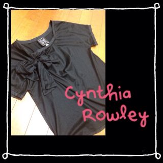 シンシアローリー(Cynthia Rowley)の再値下げ♡送込♡シンシアローリーリボンT(Tシャツ(半袖/袖なし))