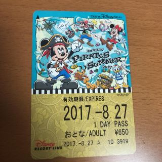 ディズニー(Disney)のディズニーリゾートライン使用済チケット(その他)