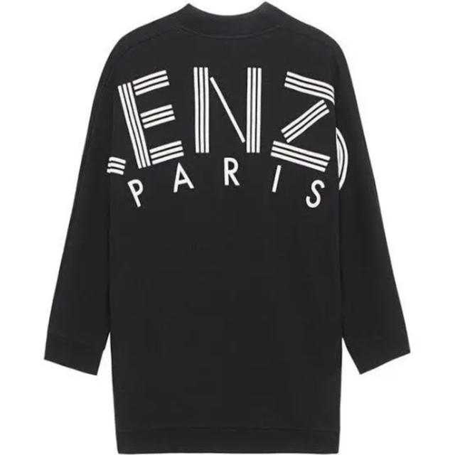 KENZO バックロゴ スウェットワンピース