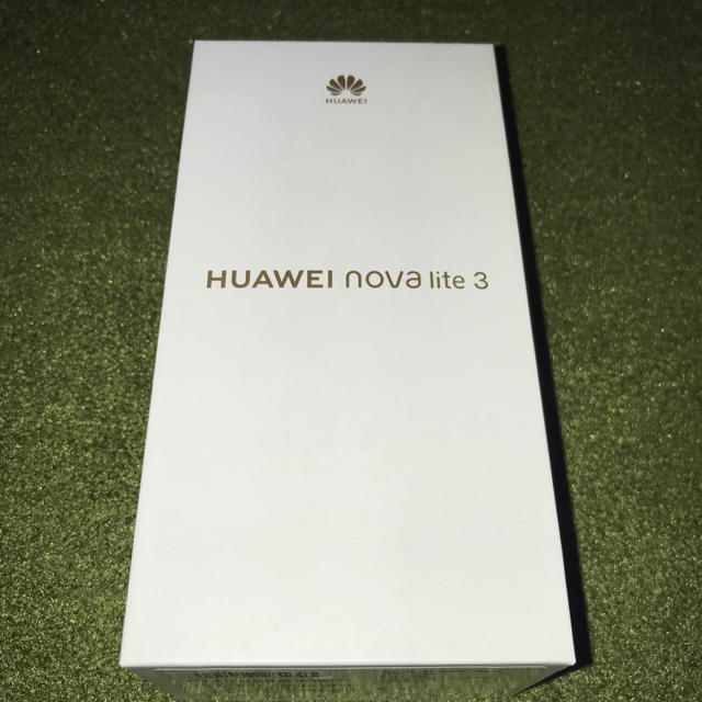 HUAWEI nova lite 3 BLACK 新品 未開封