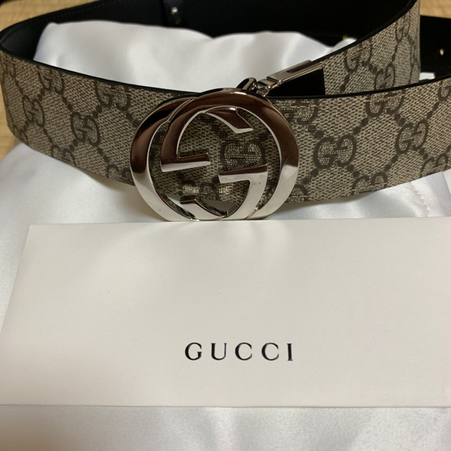 Gucci(グッチ)のGUCCI リバーシブルGGスプリーム キャンバス ベルト メンズのファッション小物(ベルト)の商品写真