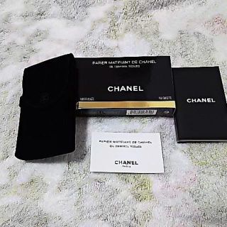 シャネル(CHANEL)の☆CHANEL あぶら取り紙　シャネル　オイルコントロール☆未使用　送料込(その他)