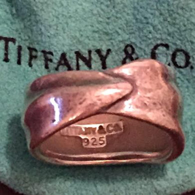 Tiffany & Co.(ティファニー)のティファニーシルバー925ウェーブリング レディースのアクセサリー(リング(指輪))の商品写真