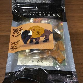 イルビゾンテ(IL BISONTE)の非売品★レア【IL BISONTE】ロゴ入りパイソン★ナノブロック(ノベルティグッズ)