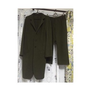 ヨウジヤマモト(Yohji Yamamoto)のヨウジヤマモト カーディガンコートセットアップ(セットアップ)