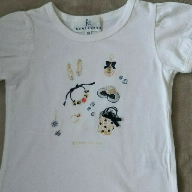 kumikyoku（組曲）(クミキョク)の組曲 女児用Tシャツ SS キッズ/ベビー/マタニティのキッズ服女の子用(90cm~)(Tシャツ/カットソー)の商品写真