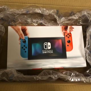 ニンテンドースイッチ(Nintendo Switch)の【新品未使用】ニンテンドースイッチ ネオン  (家庭用ゲーム機本体)