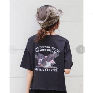 アングリッド(Ungrid)のアングリッド　バックプリントイーグルTee(Tシャツ(半袖/袖なし))