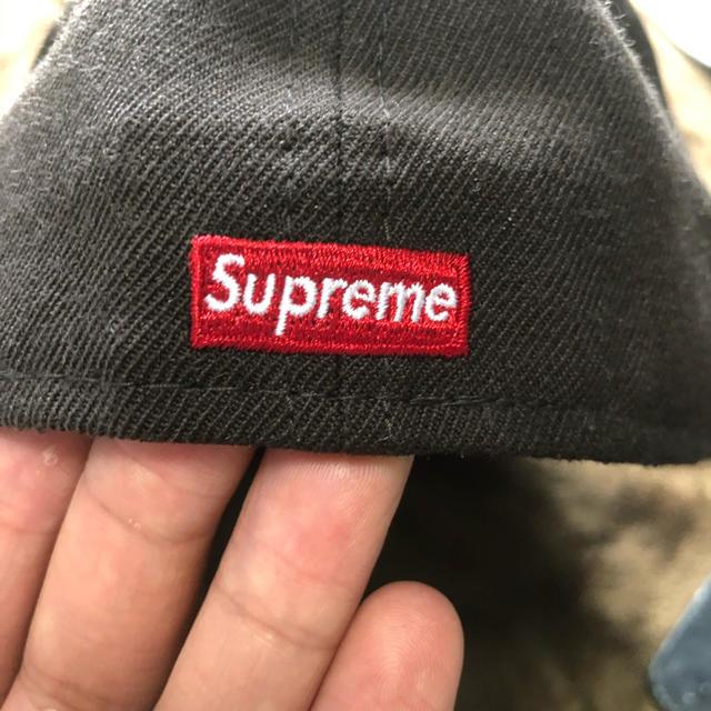 Supreme New Era Classic Script Cap 7 5/8 2