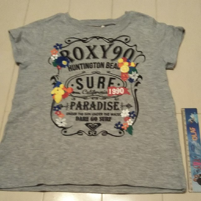 Roxy(ロキシー)のキッズTシャツ 110㎝、120㎝、２枚セット キッズ/ベビー/マタニティのキッズ服女の子用(90cm~)(Tシャツ/カットソー)の商品写真