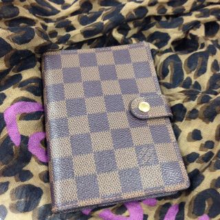 ルイヴィトン(LOUIS VUITTON)の超美品 ルイヴィトン ダミエ システムノート(ノート/メモ帳/ふせん)