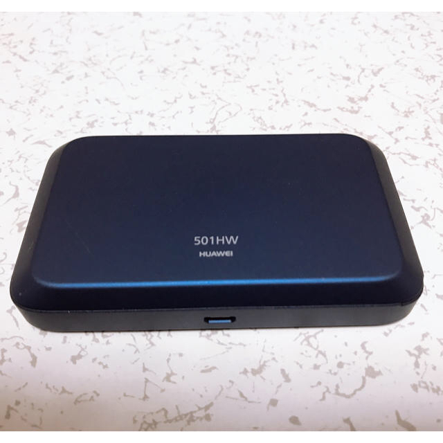 Softbank(ソフトバンク)のソフトバンク ポケットWifi 501HW 本体のみ スマホ/家電/カメラのスマートフォン/携帯電話(その他)の商品写真