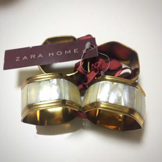 ザラホーム(ZARA HOME)のZARA HOME ナプキンリングホルダー 4個(テーブル用品)