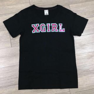 エックスガール(X-girl)の【美品】X-girl デザイン Ｔシャツ(Tシャツ(半袖/袖なし))