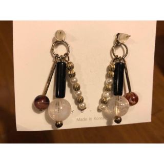 【nyu nyu/ニュニュ】ピアス/アクセサリー/ニュアンス/韓国/新品/美品(ピアス)