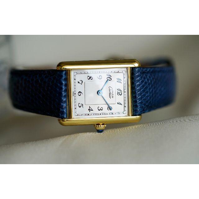 Cartier(カルティエ)の美品 カルティエ マスト タンク アラビア LM Cartier メンズの時計(腕時計(アナログ))の商品写真