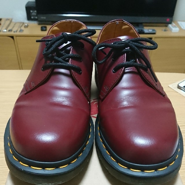 Dr.Martens(ドクターマーチン)のDr.Martens ドクターマーチン 1461 3ホール 赤 UK7 26cm メンズの靴/シューズ(ブーツ)の商品写真