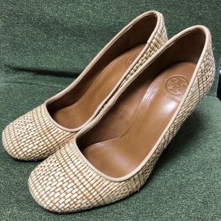 トリーバーチ(Tory Burch)の美品☆トリーバーチ ♡パンプス 23.5cm(ハイヒール/パンプス)