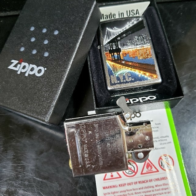 ZIPPO(ジッポー)の❤新品❤14J'ZippoN.Y.C マンハッタンブリッジ❤日本未発売❤送料無料 メンズのファッション小物(タバコグッズ)の商品写真